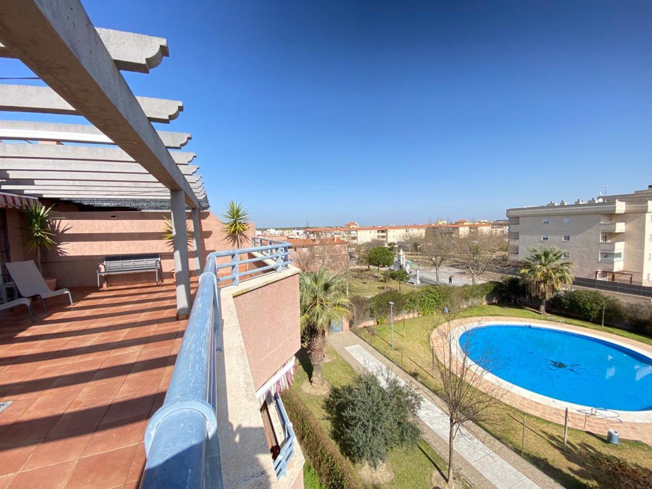 Atico Terraza 65m. Playa, Piscina, A/c, Wifi Sanlucar de Barrameda