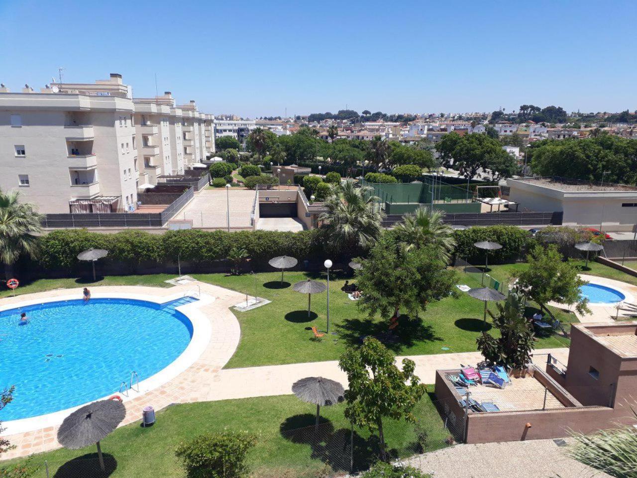 Atico Terraza 65m. Playa, Piscina, A/c, Wifi Sanlucar de Barrameda